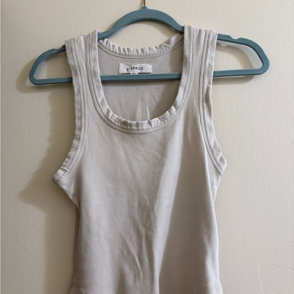 l*space Ash Tank in Cream